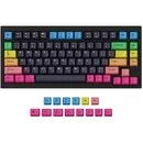 Keychron OEM-Profil-Tastenkappen aus PBT mit Farbsublimationsdruck für Q1, Q2 und K2 – Rainbow
