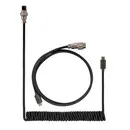 Keychron Coiled Aviator Kabel - schwarz