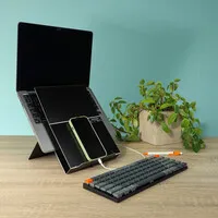 Standivarius ETRA Laptopständer mit Dokumentenhalter bis 17"