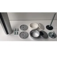 Ergopro Aluminium Kabelsäule RAL Farbe nach Wahl Ø50 x 3000 mm - MOQ 10 Stück