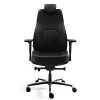 Ergopro Control Luxury – 24-Stunden-Bürostuhl aus Leder