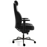 Ergopro Control Luxury – 24-Stunden-Bürostuhl aus Leder