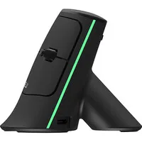 Delux MV6 kabellose USB + Bluetooth Rechtshändermaus schwarz