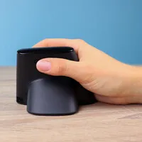 Delux MV6 kabellose USB + Bluetooth Rechtshändermaus schwarz