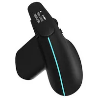 Delux MV6 kabellose USB + Bluetooth Rechtshändermaus schwarz