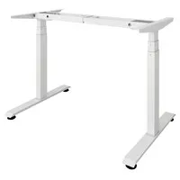 Ergopro Office FB23 Sitz-Steh-Schreibtischgestell 62-127cm (nur Untergestell) - Weiß
