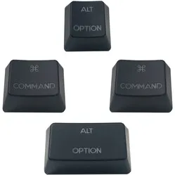 Kinesis Freestyle Edge Mac-Tastenkappen ABS lasergraviert (4 Stück)