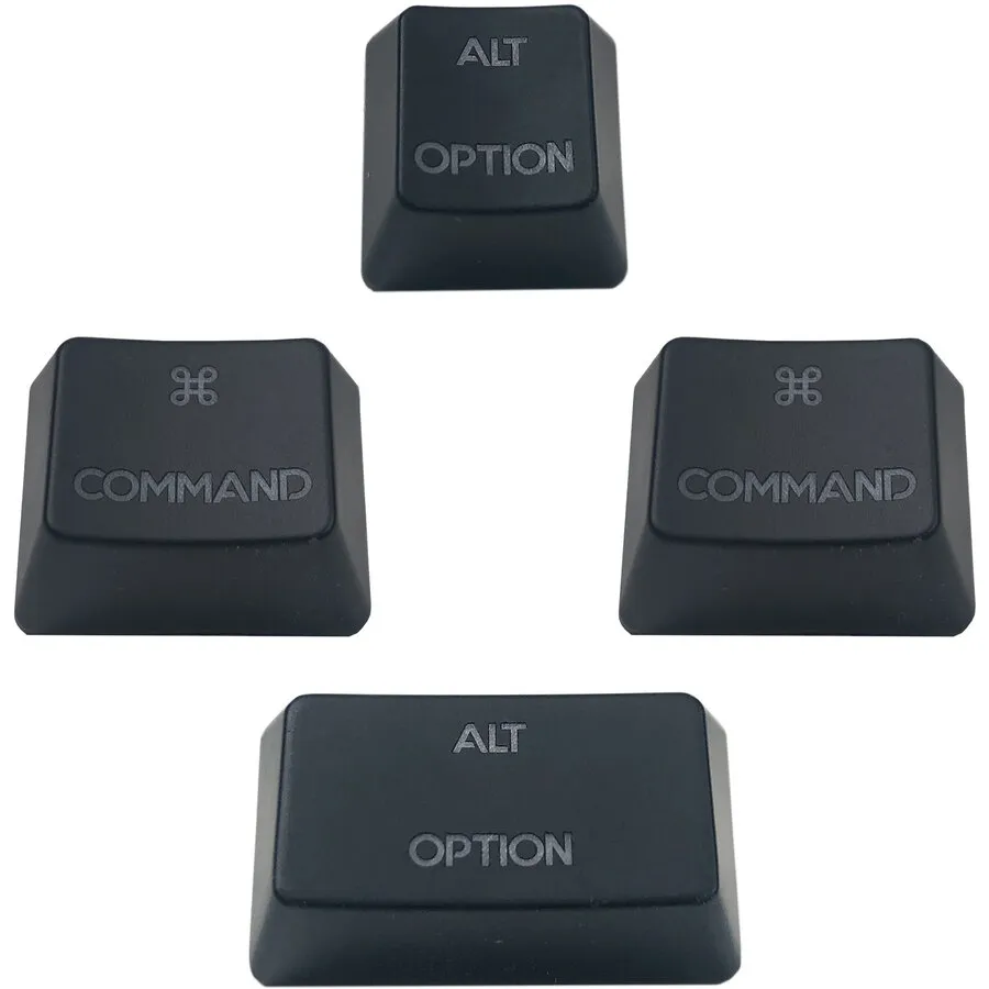 Kinesis Freestyle Edge Mac-Tastenkappen ABS lasergraviert (4 Stück)