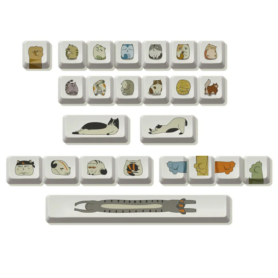 QKA Space QKAT Keycap-Set