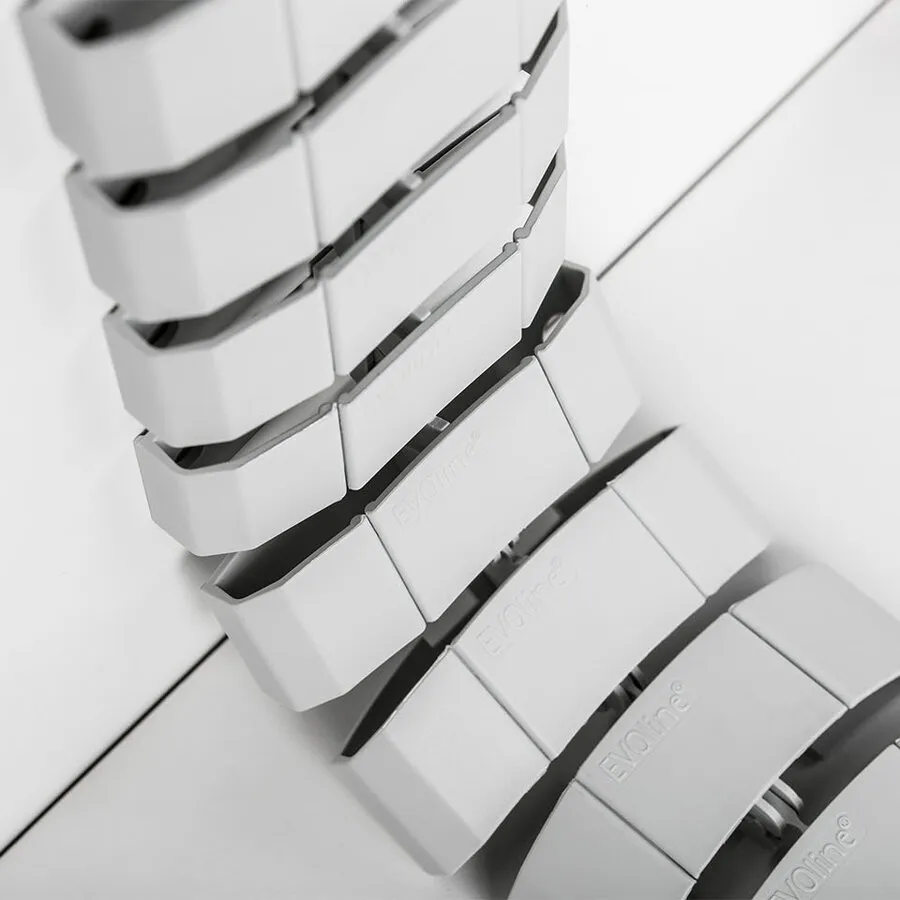 Evoline Wirelane Kabelschlauch 1000 mm grau