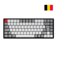 Keychron ISO (AZERTY BE) Layout OEM Profil Dye-Sub PBT Tastenkappen für Q1, Q2 und K2 - Retro