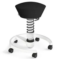 Aeris Swopper Standard Comfort - Mikrofaser schwarzer Sitz