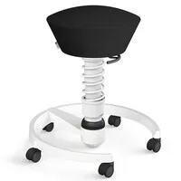 Aeris Swopper Standard Comfort - Mikrofaser schwarzer Sitz