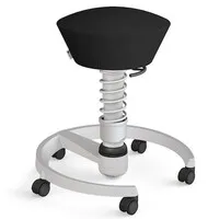 Aeris Swopper Standard Comfort - Mikrofaser schwarzer Sitz