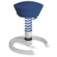 Aeris Swopper Standard Comfort – Sitzfläche aus Mikrofaser in Blau