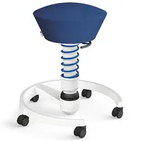 Aeris Swopper Standard Comfort – Sitzfläche aus Mikrofaser in Blau