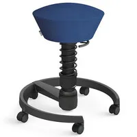 Aeris Swopper Standard Comfort – Sitzfläche aus Mikrofaser in Blau