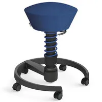Aeris Swopper Standard Comfort – Sitzfläche aus Mikrofaser in Blau
