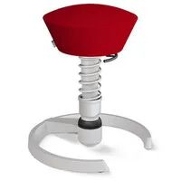 Aeris Swopper Standard Comfort – Sitzfläche aus Mikrofaser in Rot