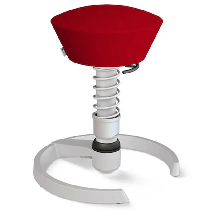 Aeris Swopper Standard Comfort – Sitzfläche aus Mikrofaser in Rot