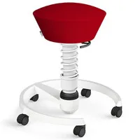 Aeris Swopper Standard Comfort – Sitzfläche aus Mikrofaser in Rot