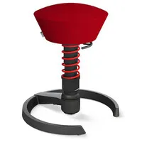 Aeris Swopper Standard Comfort – Sitzfläche aus Mikrofaser in Rot