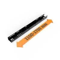 Ergopro Extend XL verstellbarer Kabelkanal 1100-1700mm weiß