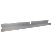 Ergopro Cableslide verstellbare Kabelrinne 790–1500 mm, silber