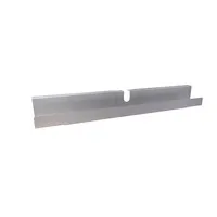 Ergopro Cableslide verstellbare Kabelrinne 790–1500 mm, silber