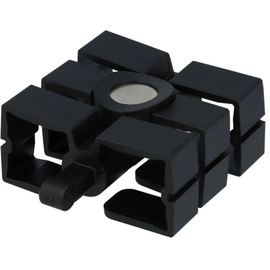 Ergopro 3 Segmente + Magnet für Slim Kabelschlauch schwarz