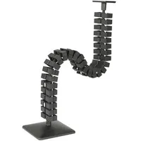 Ergopro 3 Segmente + Magnet für Slim Kabelschlauch schwarz