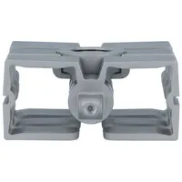 Ergopro 3 Segmente + Magnet für Slim Kabelschlauch silber