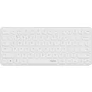 Rapoo E9050L – kabellose Kompakt-Tastatur, weiß