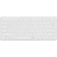 Rapoo E9050L – kabellose Kompakt-Tastatur, weiß