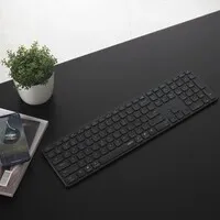 Rapoo E9550L kabellose Tastatur mit Nummernblock schwarz