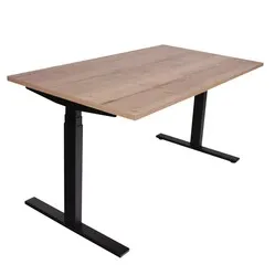 Ergopro NPR 1813 Sitz-Steh-Schreibtisch 62–127 cm inkl. kostenloser Montage – Schwarz
