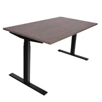 Ergopro NPR 1813 Sitz-Steh-Schreibtisch 62–127 cm inkl. kostenloser Montage – Schwarz