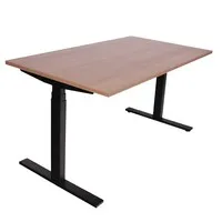 Ergopro NPR 1813 Sitz-Steh-Schreibtisch 62–127 cm inkl. kostenloser Montage – Schwarz