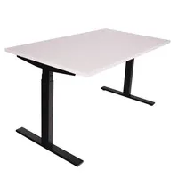 Ergopro NPR 1813 Sitz-Steh-Schreibtisch 62–127 cm inkl. kostenloser Montage – Schwarz