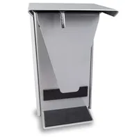 Ergopro Space CPU Halter silbergrau