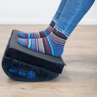 Blue Lion Lifestyle Weiche, verstellbare Fußstütze, teilweise rutschfest