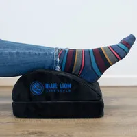 Blue Lion Lifestyle Weiche, verstellbare Fußstütze, teilweise rutschfest