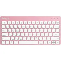 Penclic KB3 Kompakte Bluetooth-Tastatur - pretty pink