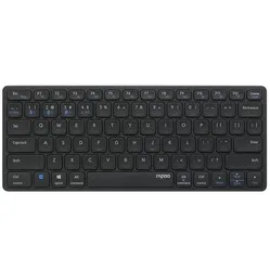 Rapoo E9050L kabellose kompakte Tastatur schwarz