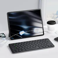 Rapoo E9050L kabellose kompakte Tastatur schwarz