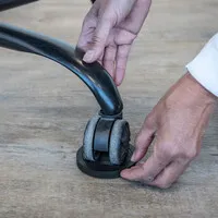 Blue Lion Lifestyle Gummi-Stuhlstopper für Sitzfahrrad (2 Stück)