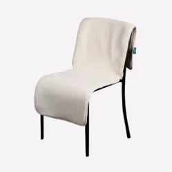 Qnuss Qleed Heizdecke 135 x 45 cm – ecrufarbene Sitzheizung