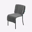 Qnuss Qleed Heizdecke 135 x 45 cm – graue Sitzheizung