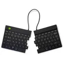 R-Go Split Break, geteilt, schwarz, AZERTY BE – Bluetooth