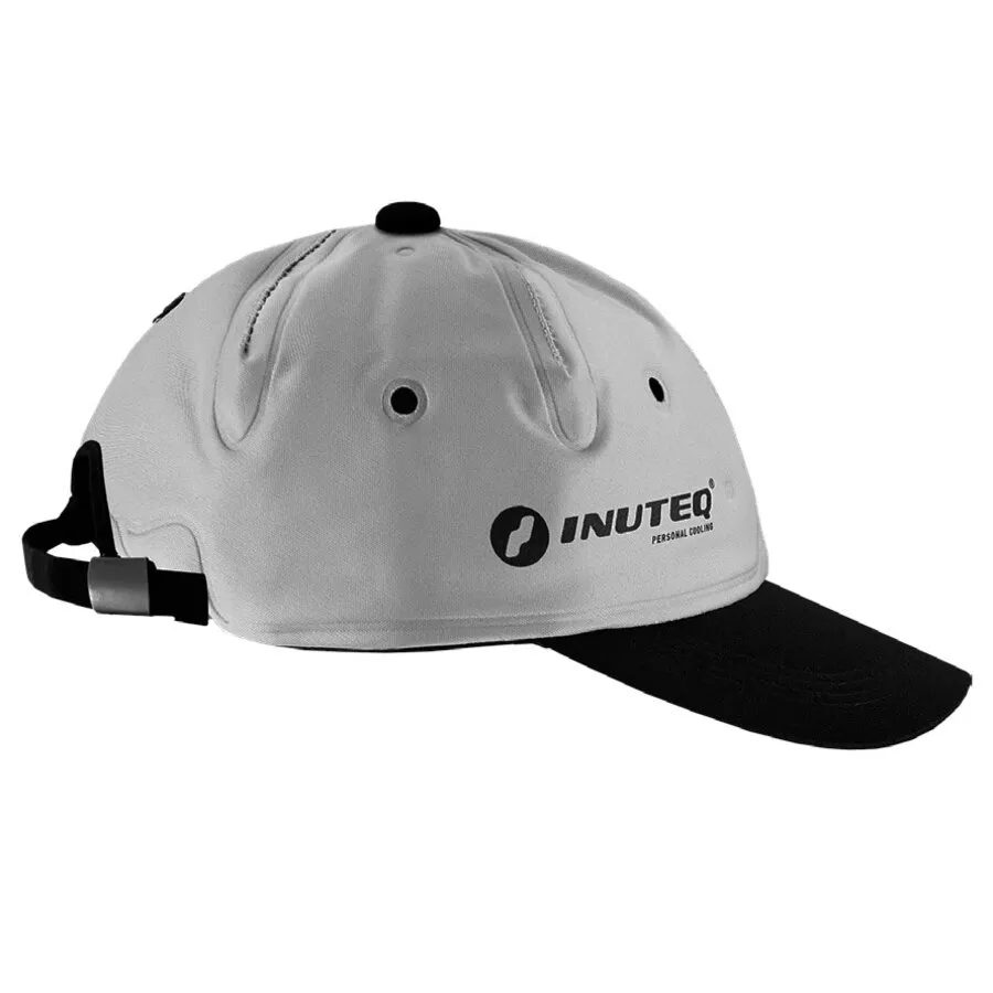 INUTEQ Headcool Smart Zip kühlende Kappe - grau